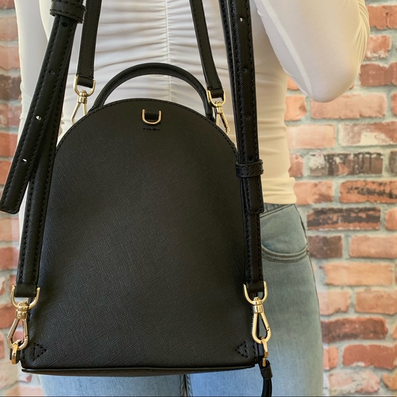 Kate spade MINI convertible backpack Crossbody BLK - Picture 8 of 8